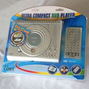 Ultra compact COBY DVD player